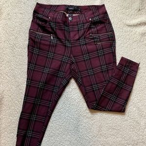 Torrid Size:12 Curvy girl plaid cropped pants